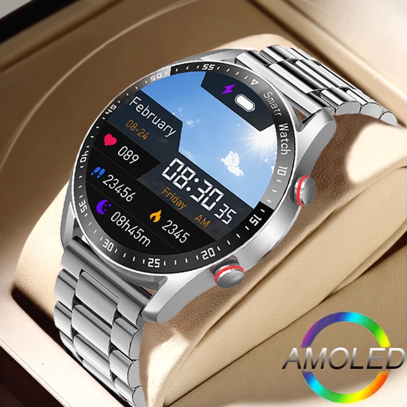 Smartwatch Store - Impermeável relógio inteligente para homens, Bluetooth