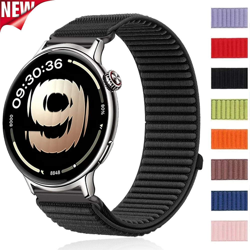 Smartwatch X2 - Pulseira de Nylon Trançada de 18/20/22mm