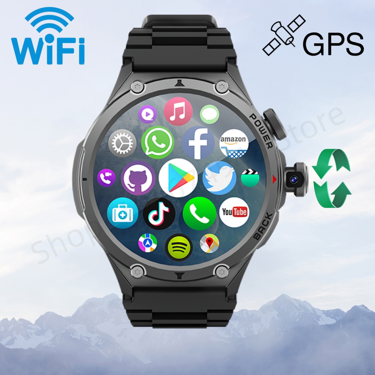 Smartwatch Store - H12 smartwatch 4g lte relógio inteligente