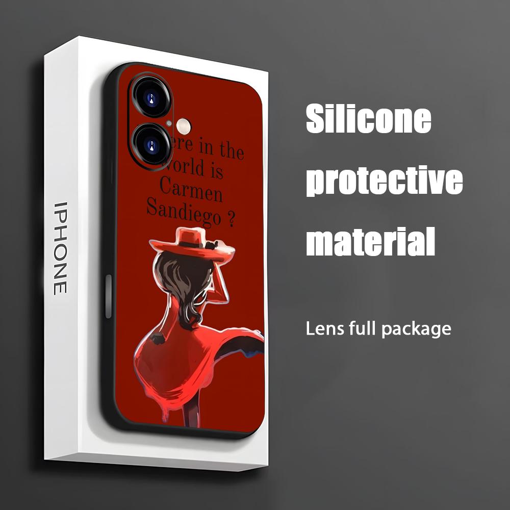 Apple Iphone 16 - Carmen sandiego capa de telefone de