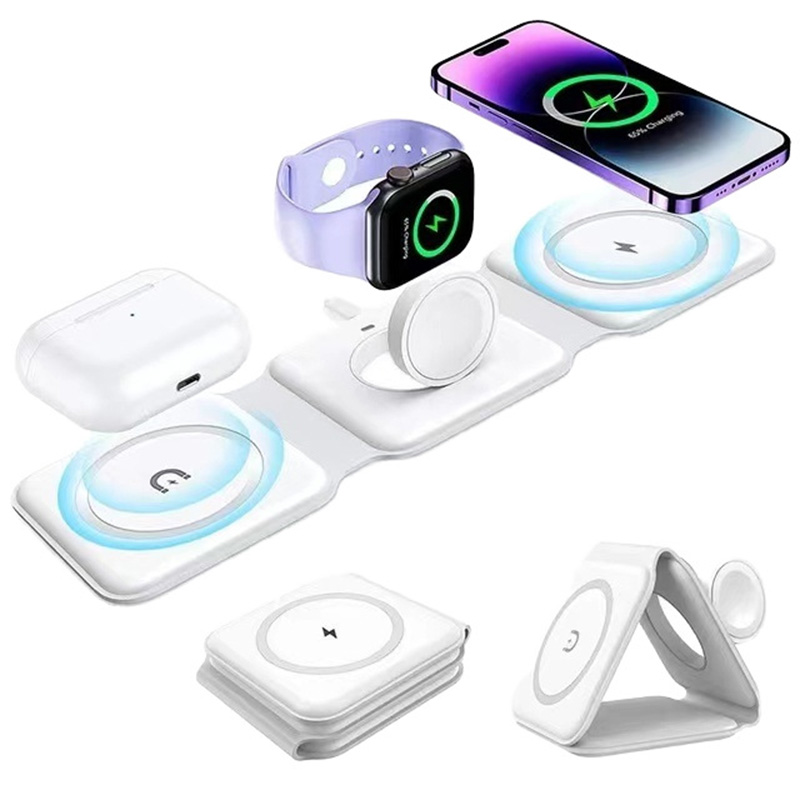 Wireless Charger Watch - Carregador sem fio dobrável magnético 3