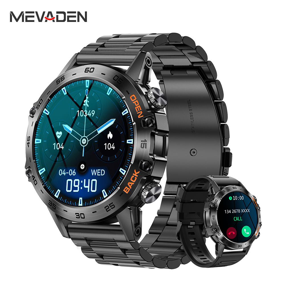 Smartwatch Store - Relógio Inteligente Masculino MEVADEN Steel 1.39