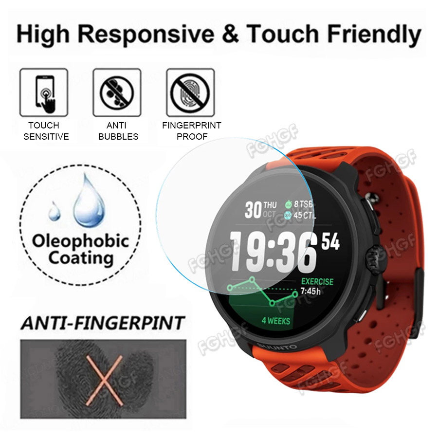 Smart Watch Accessories - Película protetora de vidro temperado para