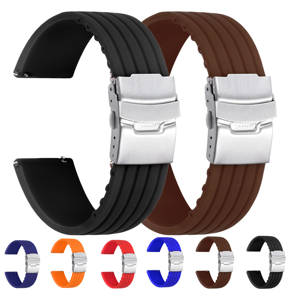 Fossil Smartwatch Accessories - Pulseira de Silicone de Liberação Rápida