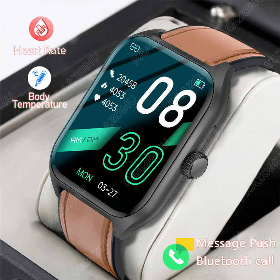 Smartwatch Custom - Relógio Inteligente para Homens e Mulheres