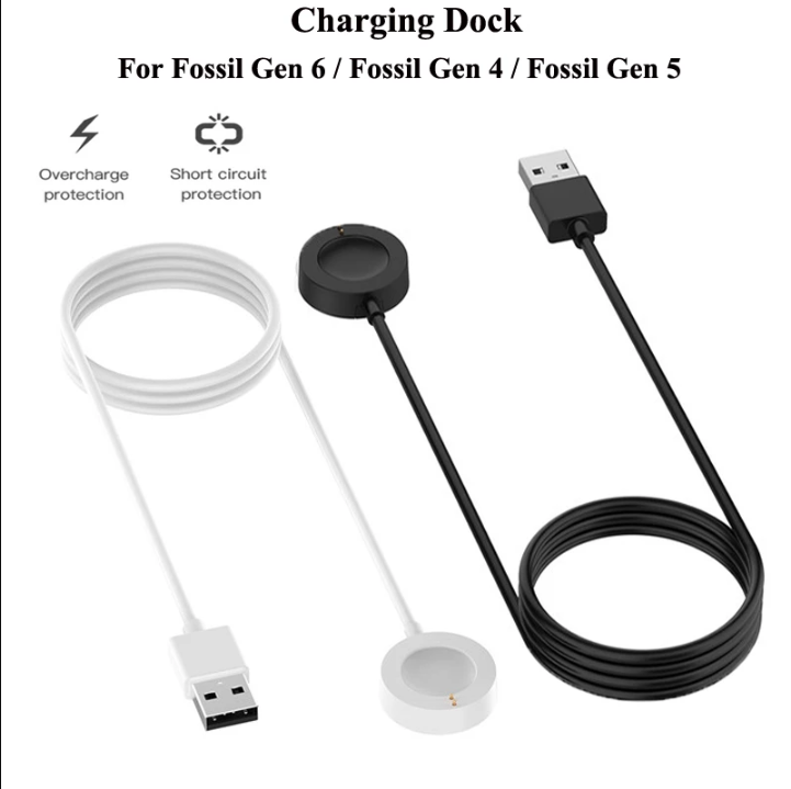 Fossil Smartwatch Accessories - Doca de carregador de carga rápida