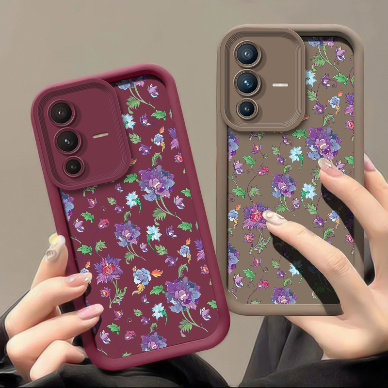Vivo V40 - Capa de Telefone Fosca e Macia