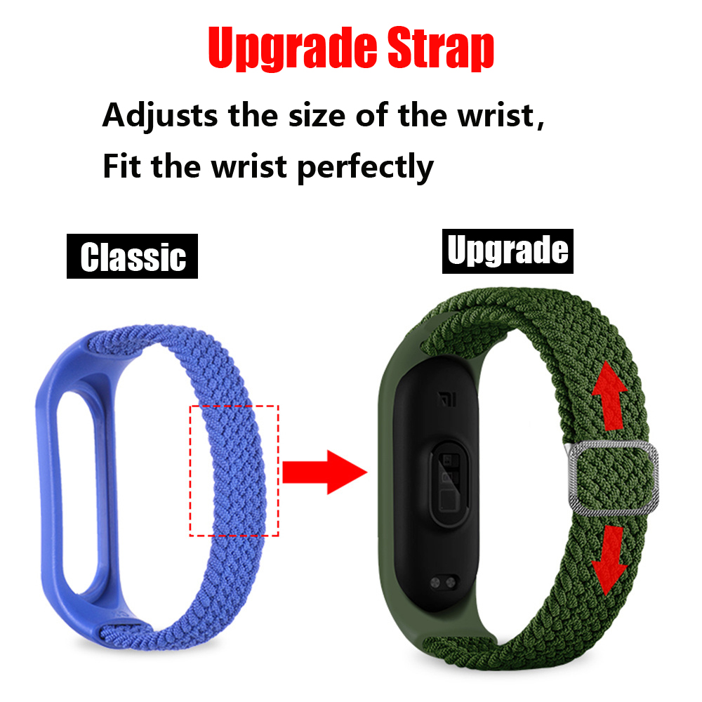 Pulseira para mi band 10 9 8 7 - Solo Loop Strap avaliação e preço