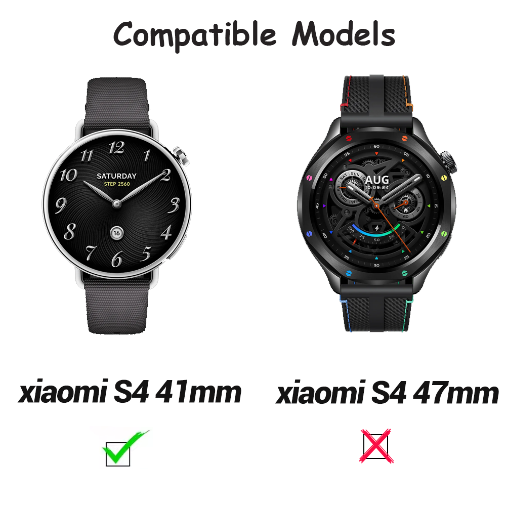 18mm trançado fivela magnética - Xiaomi Smartwatch S4 Accessories avaliação e preço