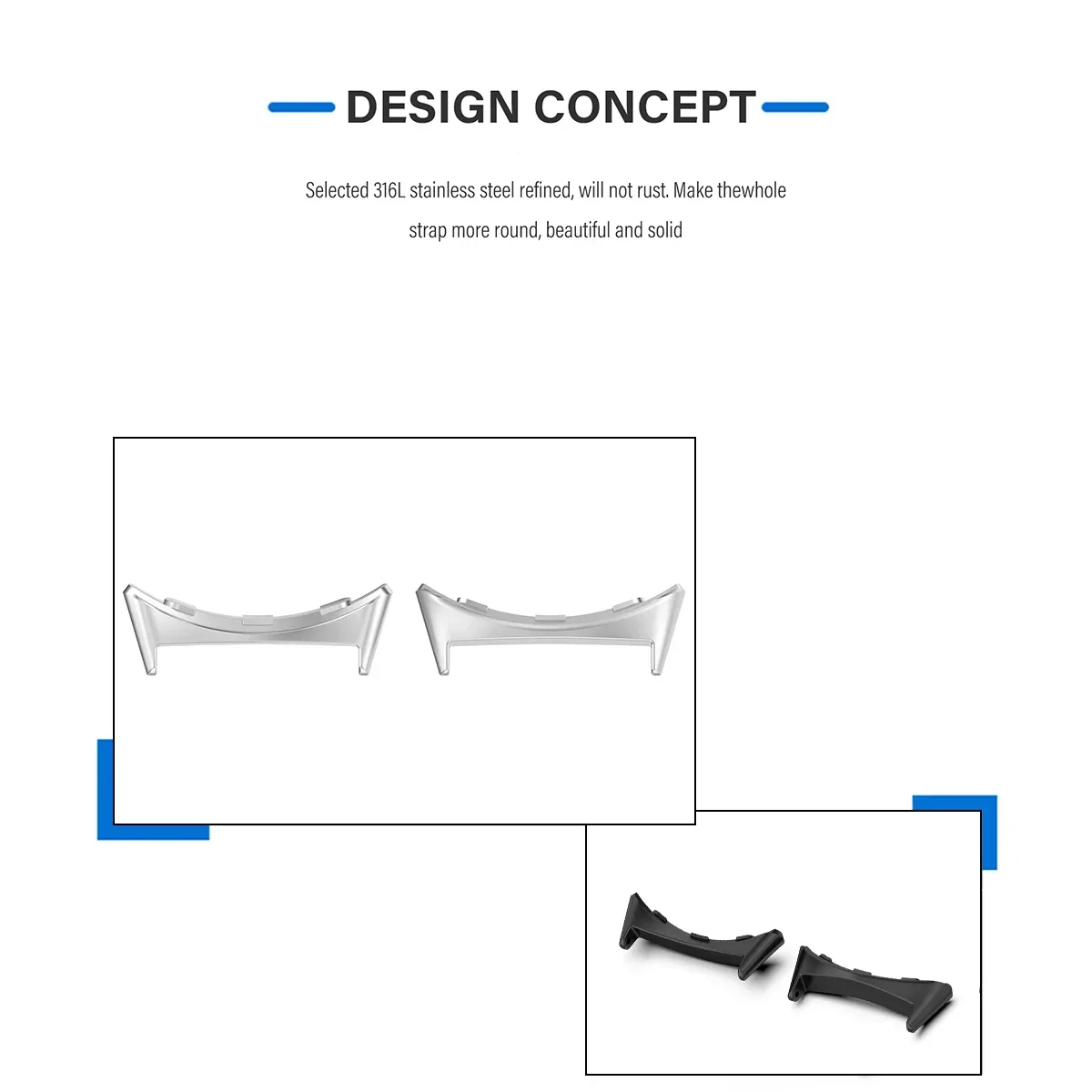 Adaptador de conector de pulse - Smartwatch Straps & Accessories avaliação e preço