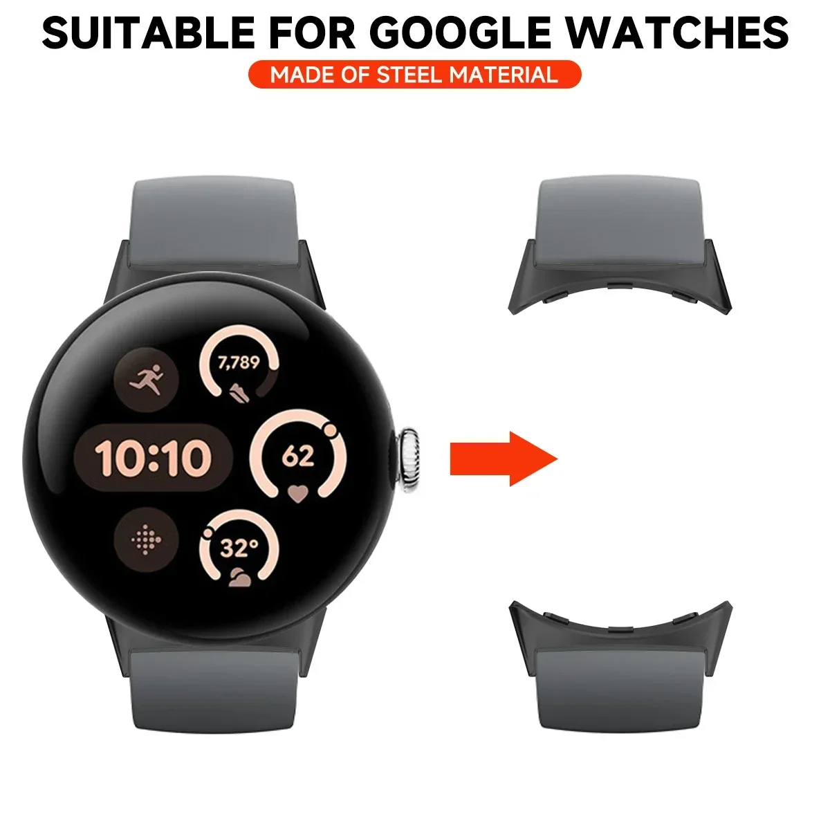 Adaptador de conector de pulse - Smartwatch Straps & Accessories avaliação e preço