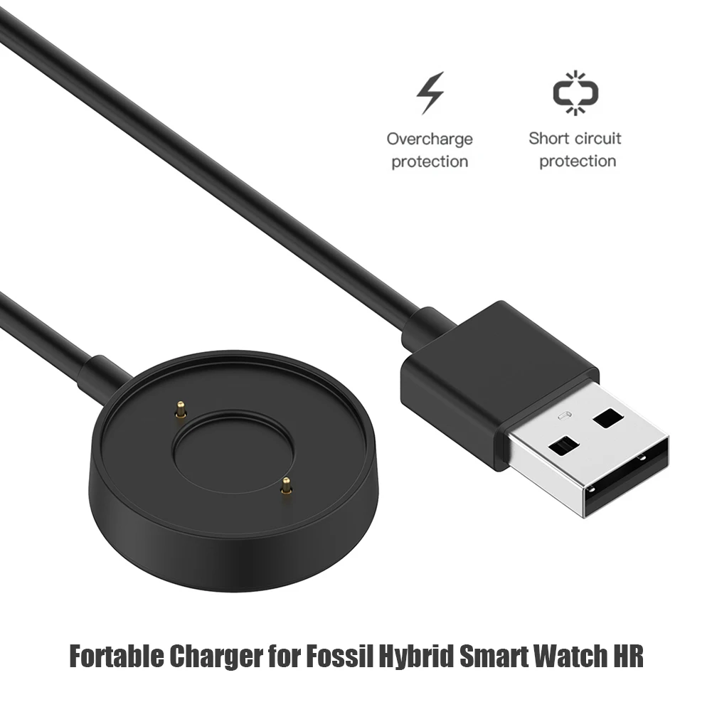 3 pés cabo carregador usb elem - Fossil Smartwatch Accessories avaliação e preço