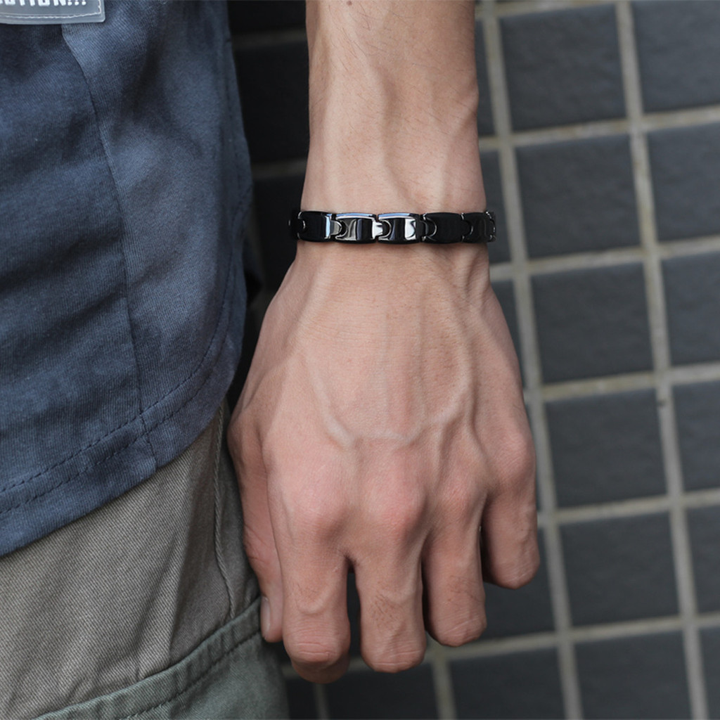 Aradoo Premium Cerâmica Hemati - Ceramic Link Bracelet avaliação e preço