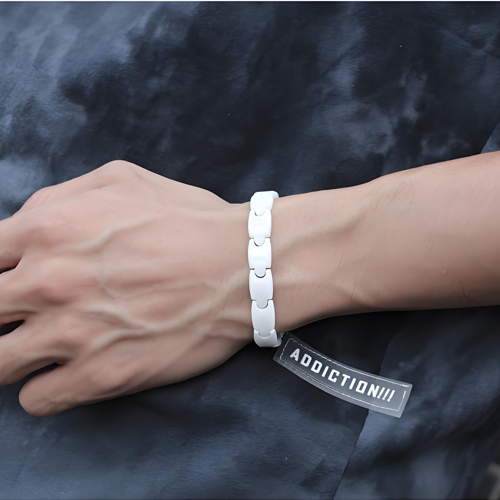Aradoo Premium Cerâmica Hemati - Ceramic Link Bracelet avaliação e preço
