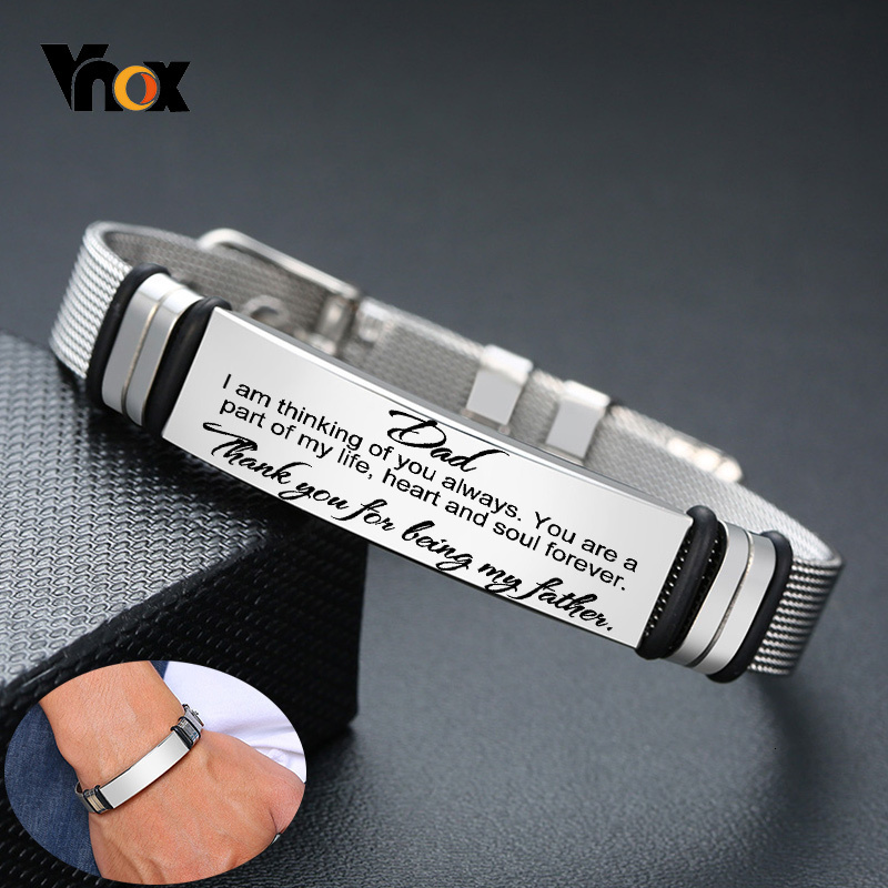 Vnox-Homens de aço inoxidável  - Stainless Mesh Band avaliação e preço