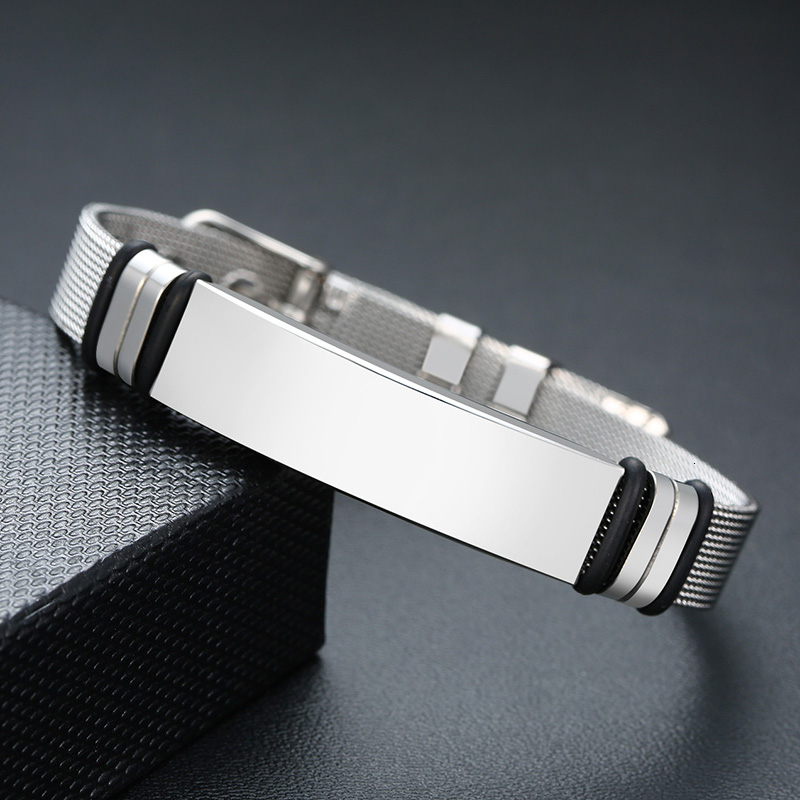 Vnox-Homens de aço inoxidável  - Stainless Mesh Band avaliação e preço