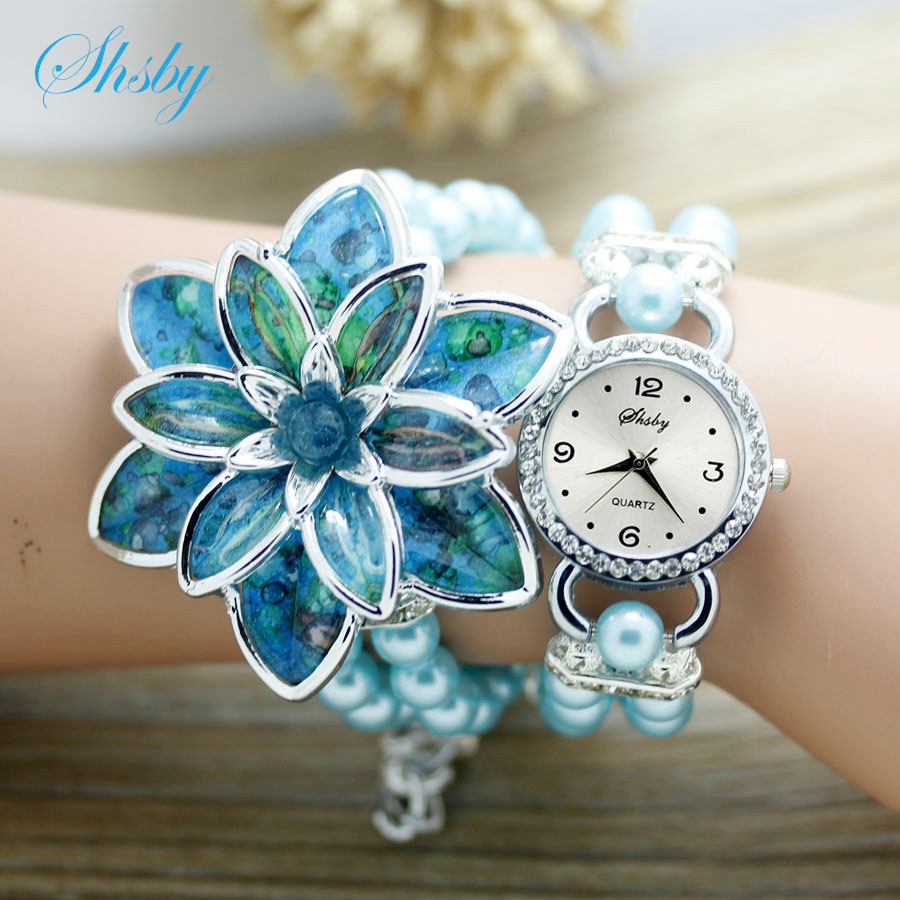 Shsby-Rhinestone Relógios para - Solo Loop Strap avaliação e preço