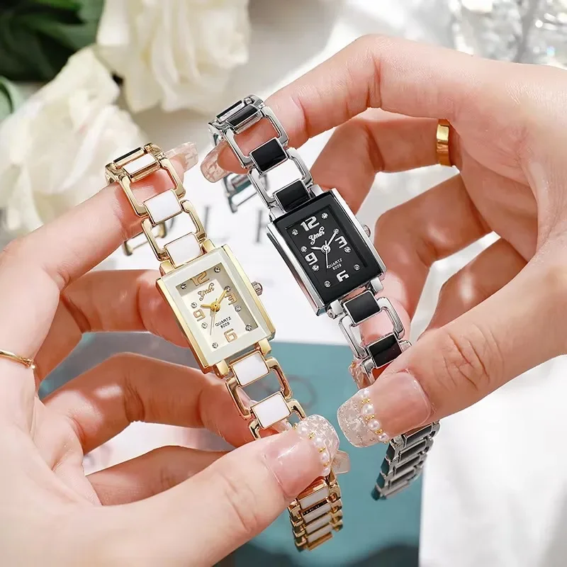 Relógio de Moda para Mulheres, - Ceramic Link Bracelet avaliação e preço