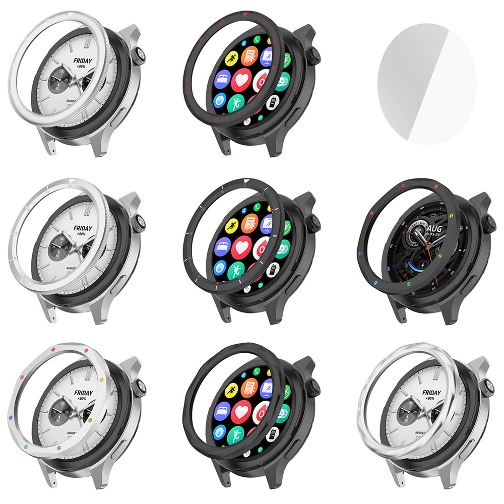 Anel de moldura de metal para  - Xiaomi Smartwatch S4 Accessories avaliação e preço
