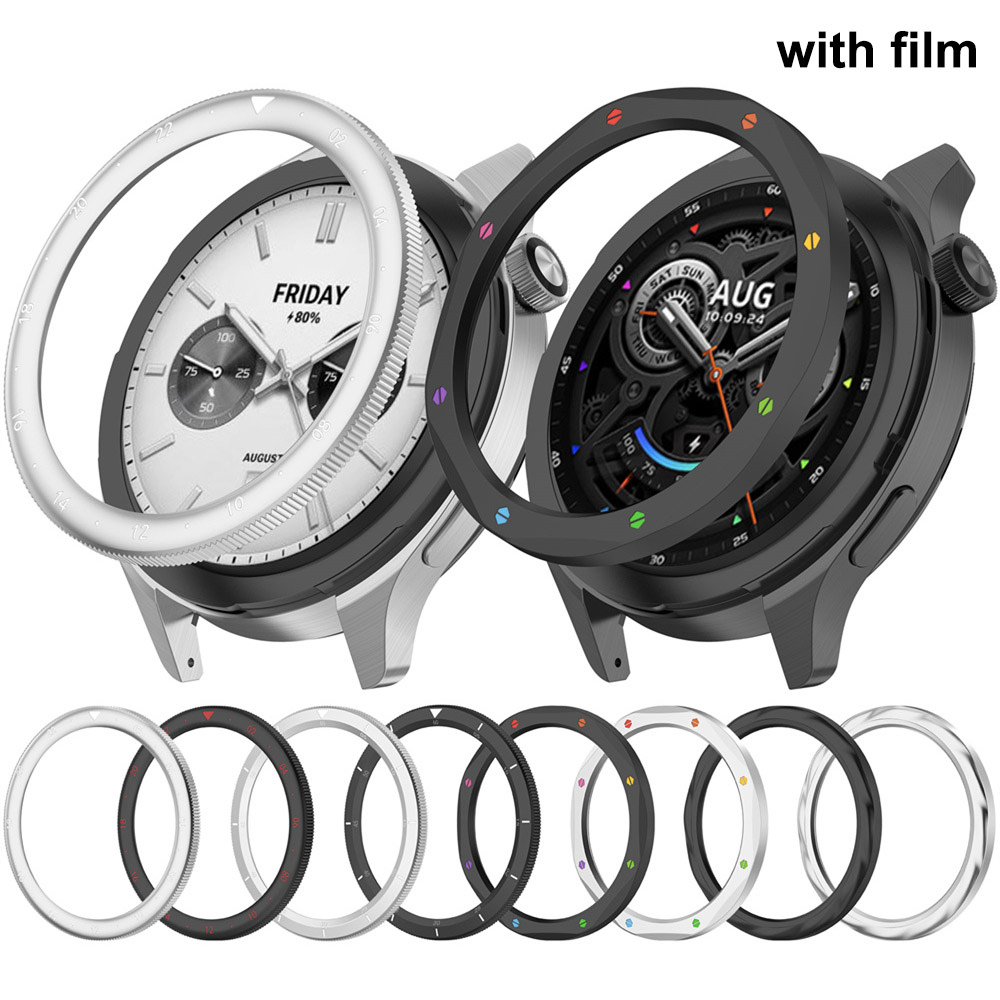 Anel de moldura de metal para  - Xiaomi Smartwatch S4 Accessories avaliação e preço