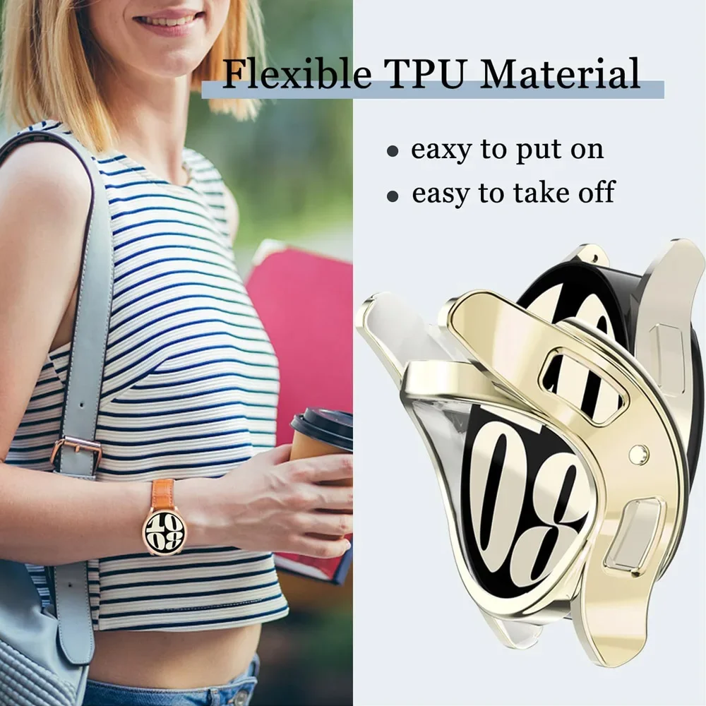 TPU All-Around Capa Protetora  - Accessories For Galaxy Watch 5 avaliação e preço