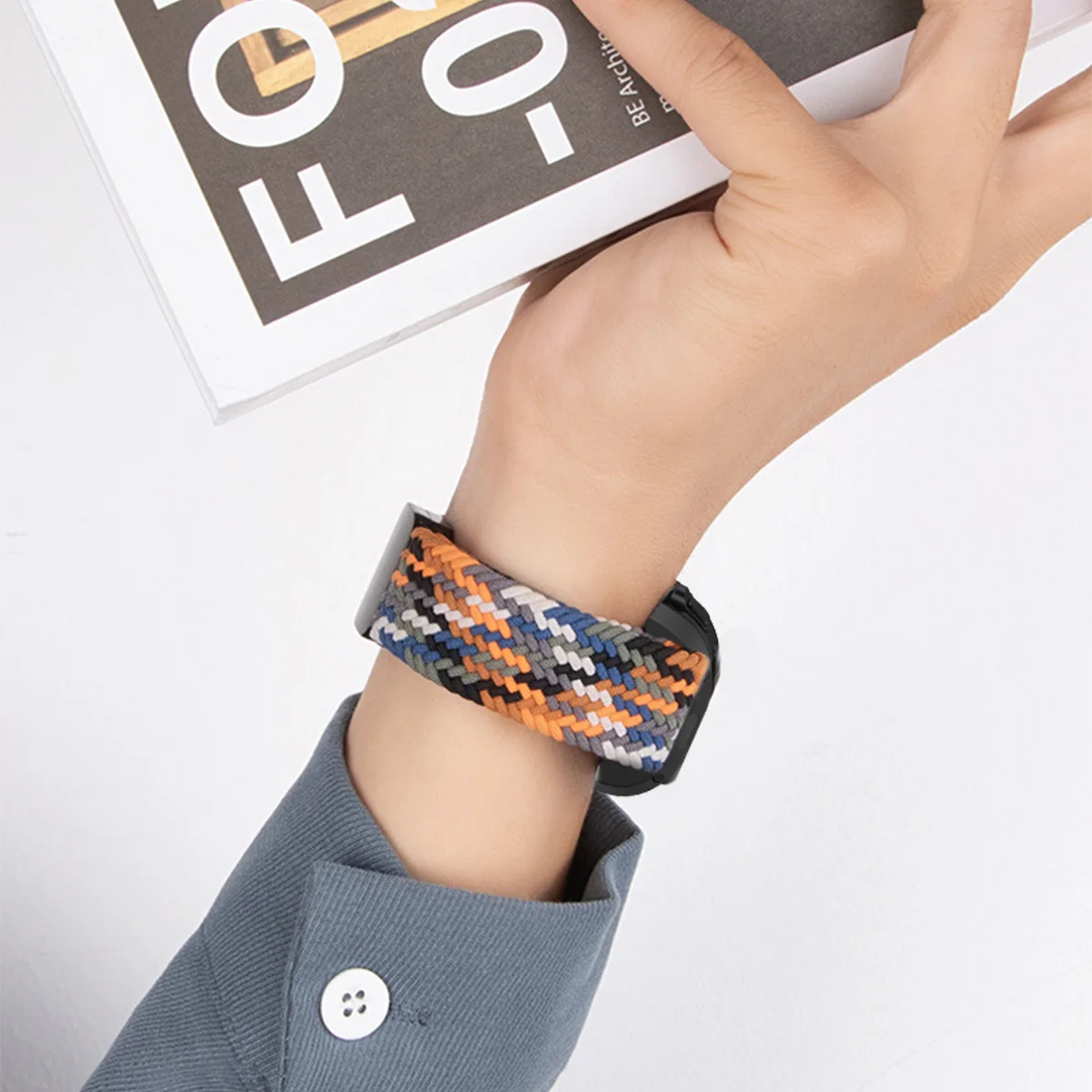 Pulseira de náilon magnética p - Solo Loop Strap avaliação e preço