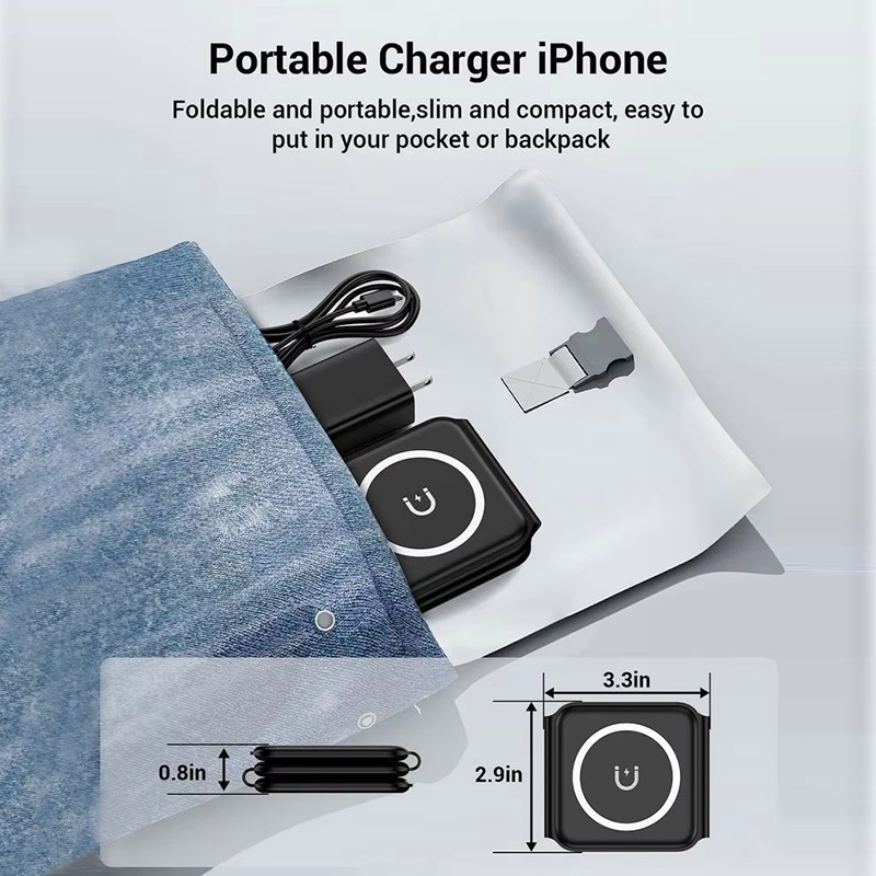 Carregador sem fio dobrável ma - Wireless Charger Watch avaliação e preço