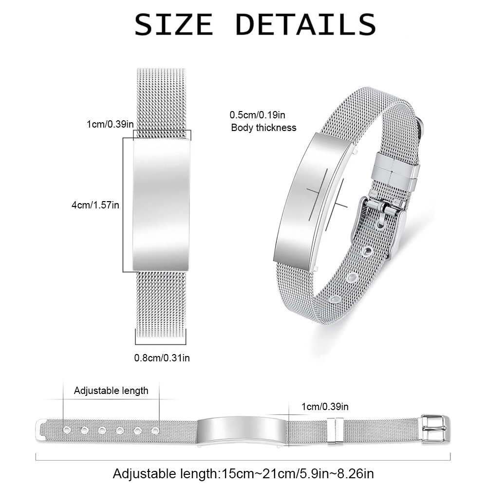 Cremação jóias urna pulseira e - Stainless Mesh Band avaliação e preço