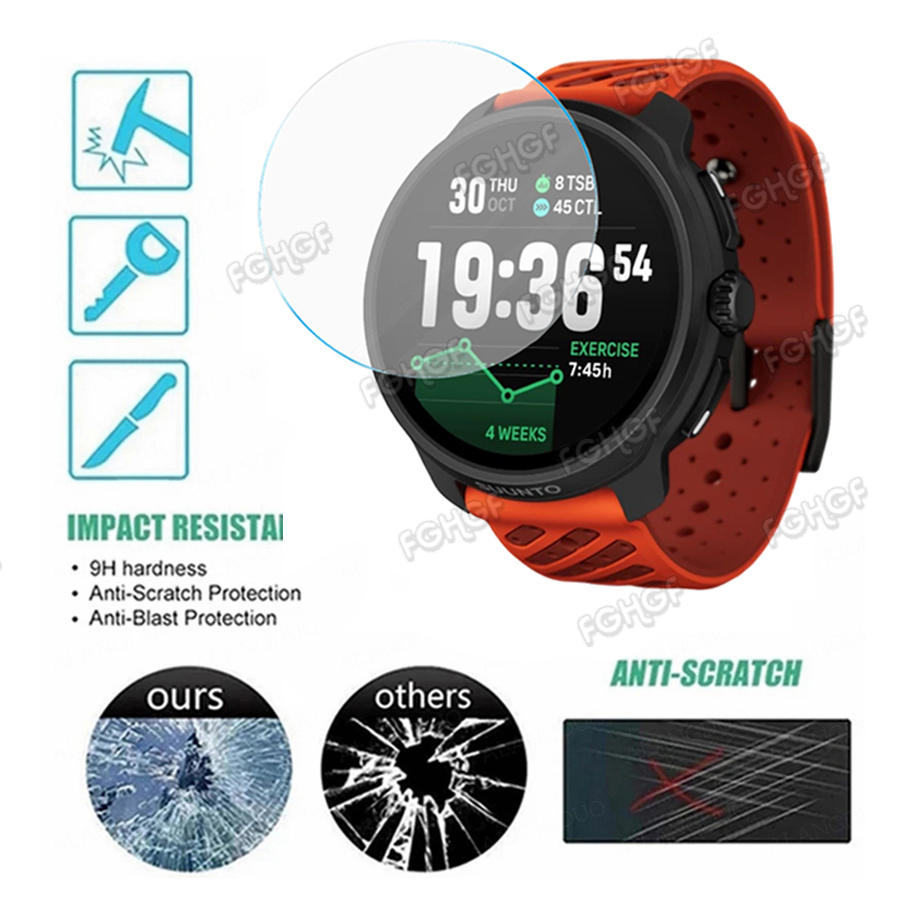 Película protetora de vidro te - Smart Watch Accessories avaliação e preço