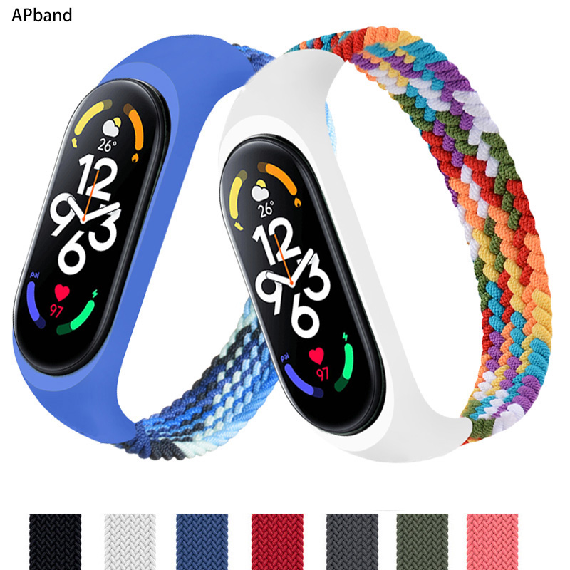 Miband4 miband5 pulseira para  - Solo Loop Strap avaliação e preço