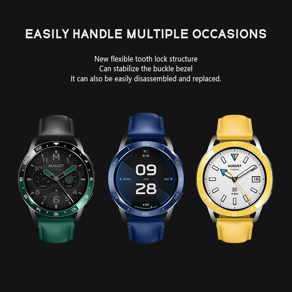 Anel de moldura para xiaomi re - Xiaomi Smartwatch S4 Accessories avaliação e preço