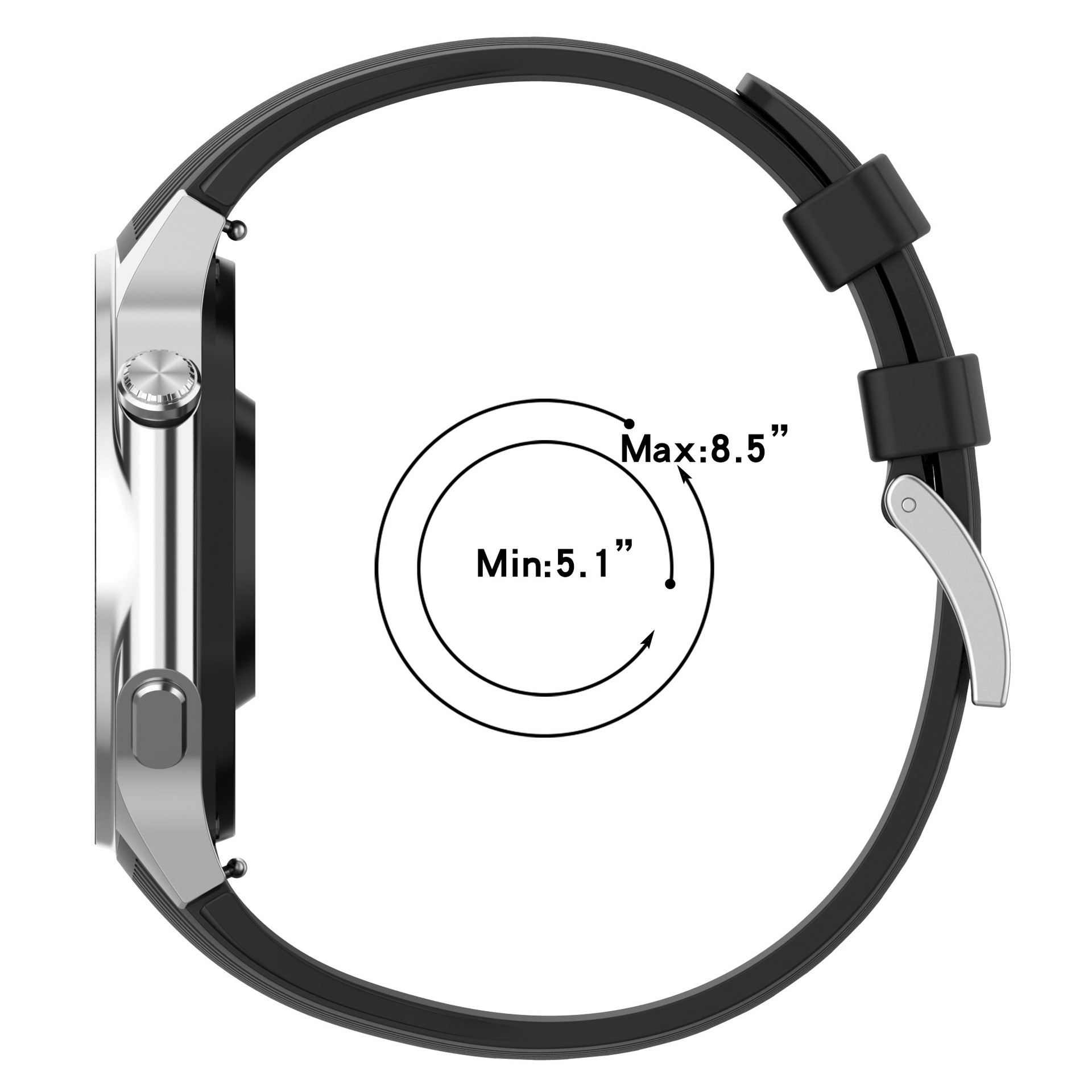 Sem lacuna pulseira de silicon - Smartwatch X2 avaliação e preço