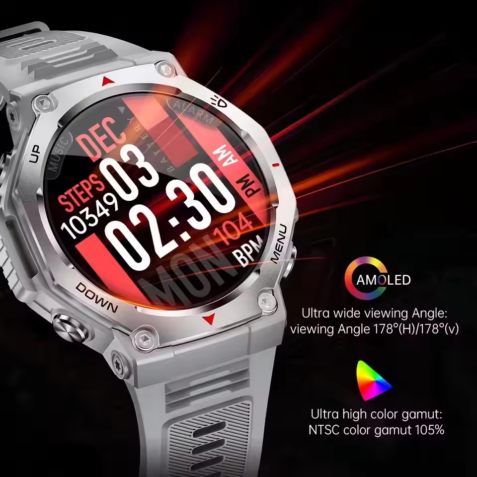 Novo t-rex 3 ultra gps relógio - Smartwatch Store avaliação e preço