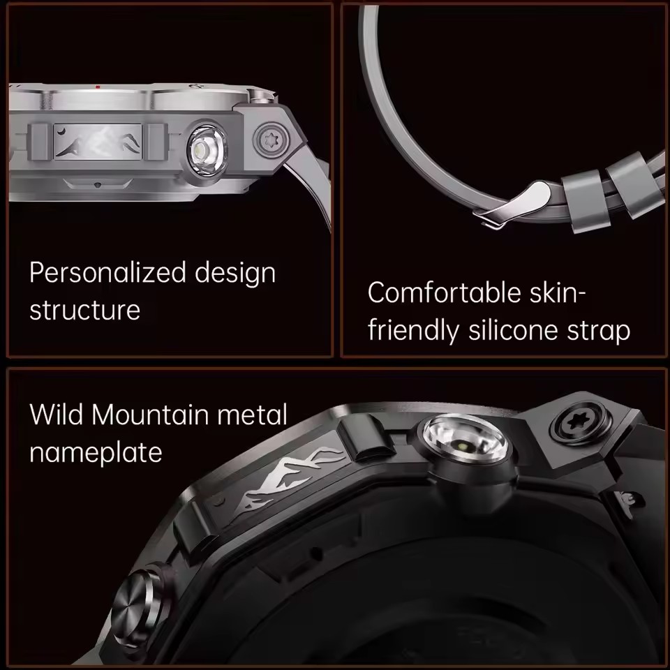 Novo t-rex 3 ultra gps relógio - Smartwatch Store avaliação e preço