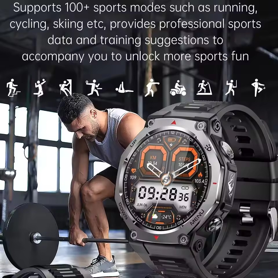 Novo t-rex 3 ultra gps relógio - Smartwatch Store avaliação e preço