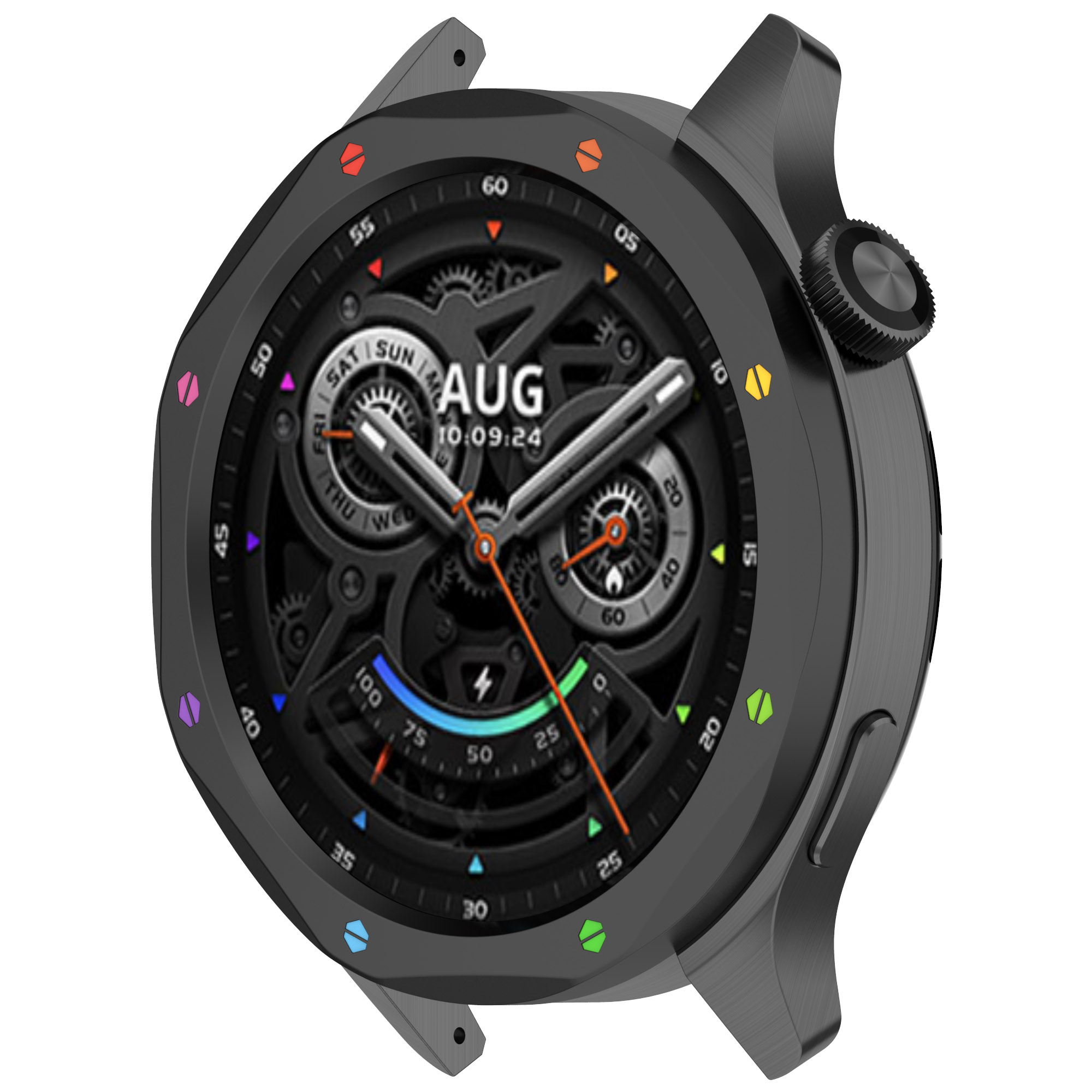 Moldura de metal anel caso par - Xiaomi Smartwatch S4 Accessories avaliação e preço