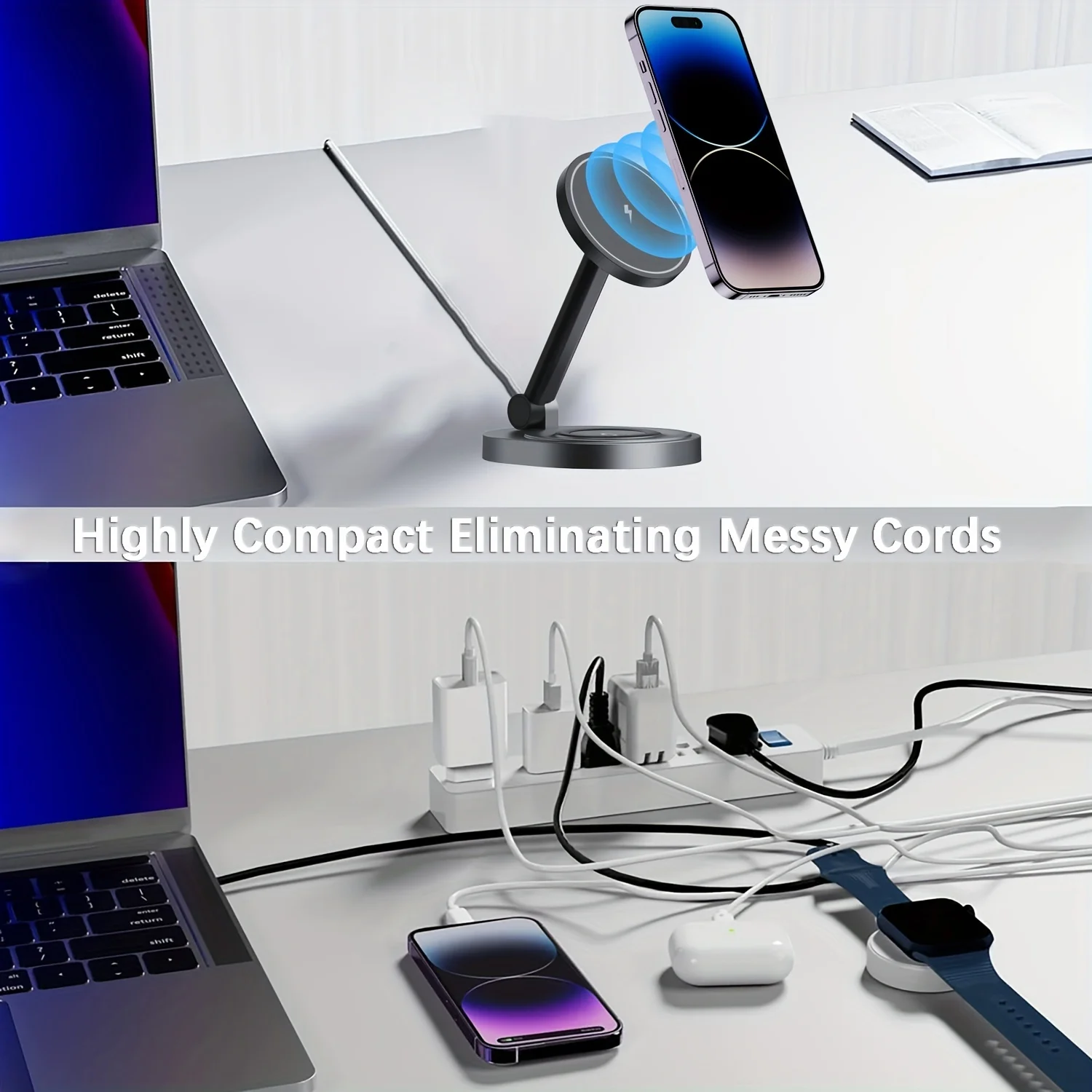 2 em 1 carregador magnético se - Wireless Charger Watch avaliação e preço