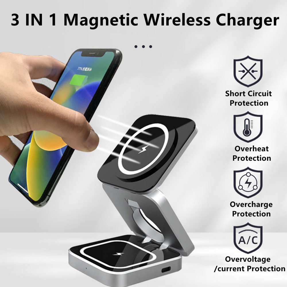 Estação de carregamento rápido - Wireless Charger Watch avaliação e preço