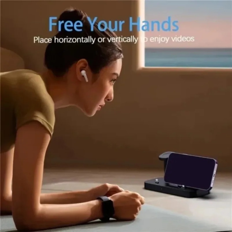 Carregador Sem Fio 3 em 1 com  - Wireless Charger Watch avaliação e preço