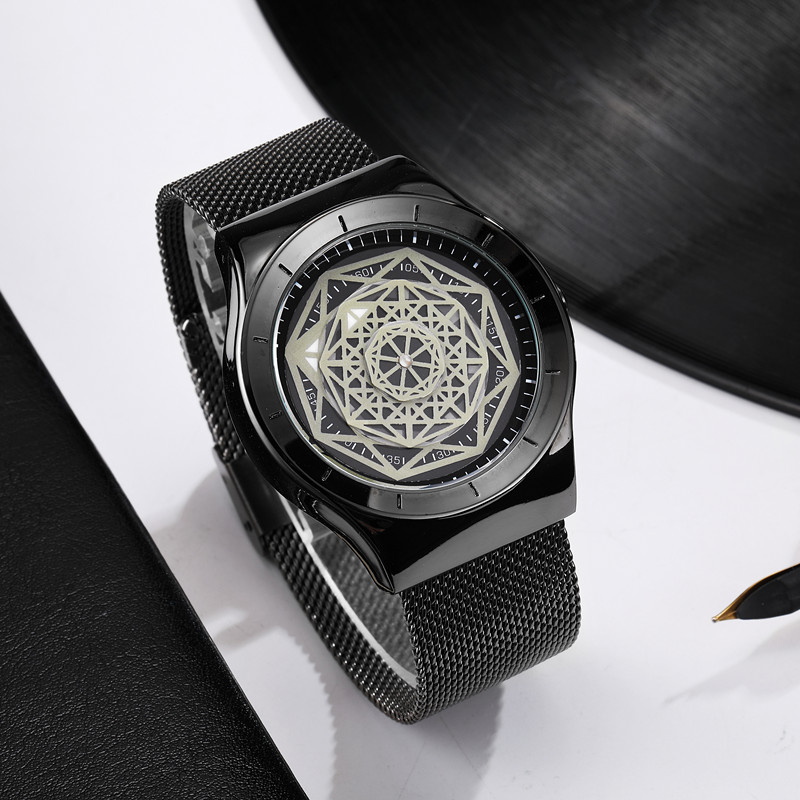 Relógios masculinos fasion tur - Stainless Mesh Band avaliação e preço