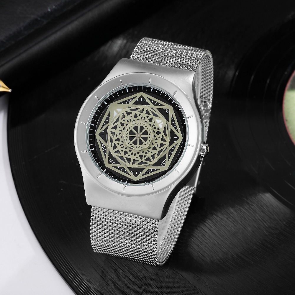 Relógios masculinos fasion tur - Stainless Mesh Band avaliação e preço