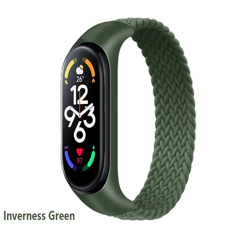 Pulseira para mi band 7 8 6 5  - Solo Loop Strap avaliação e preço