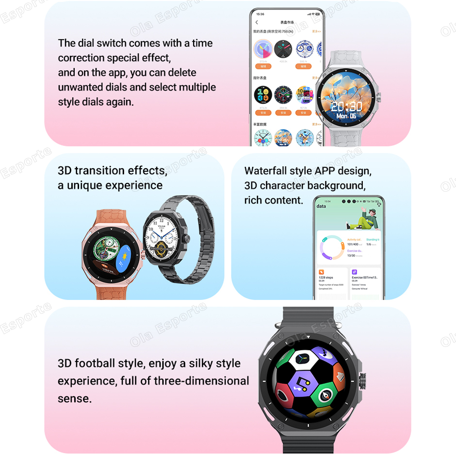 Relógio inteligente bt chamada - Smartwatch Custom avaliação e preço